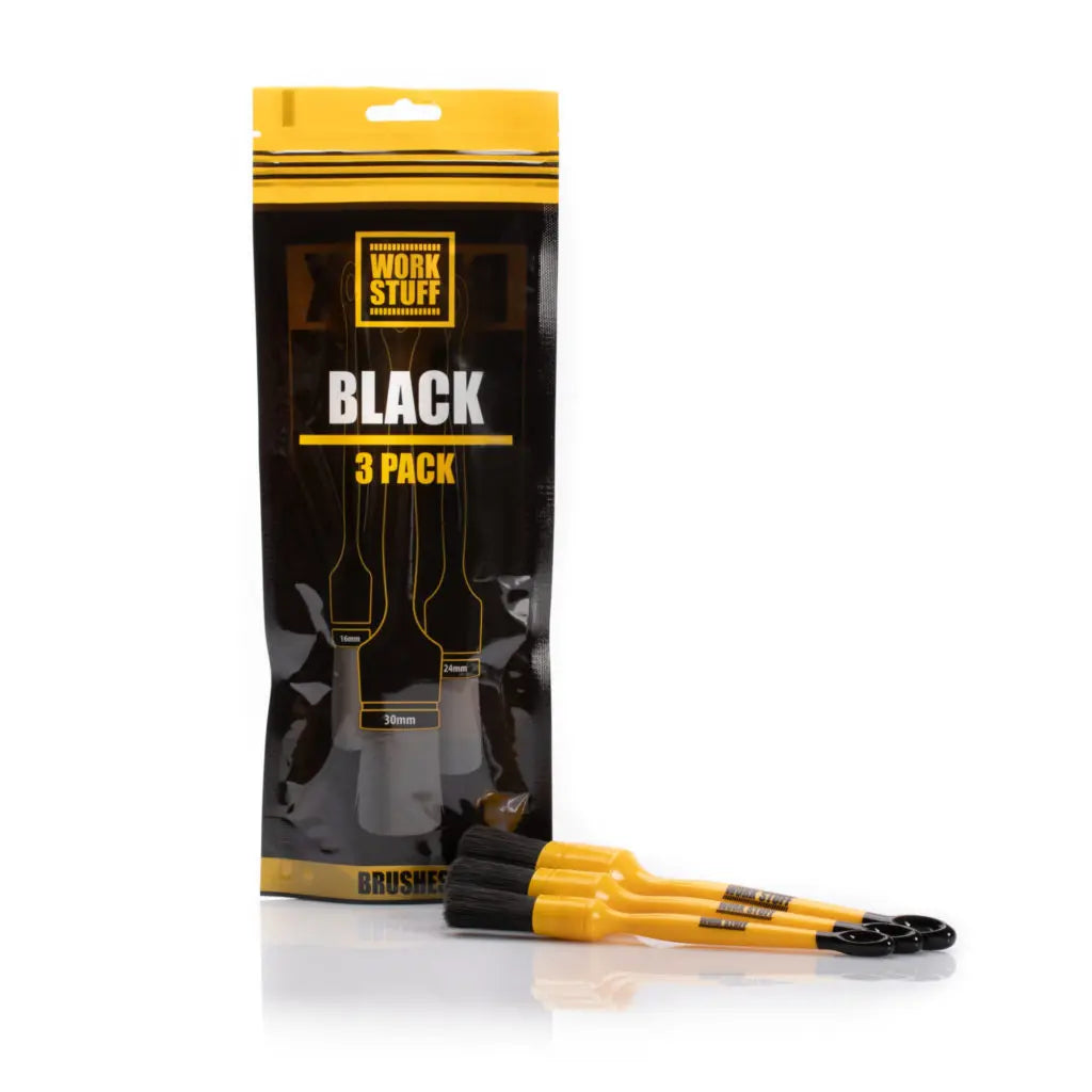Pinceaux de Detailing BLACK 3-pack